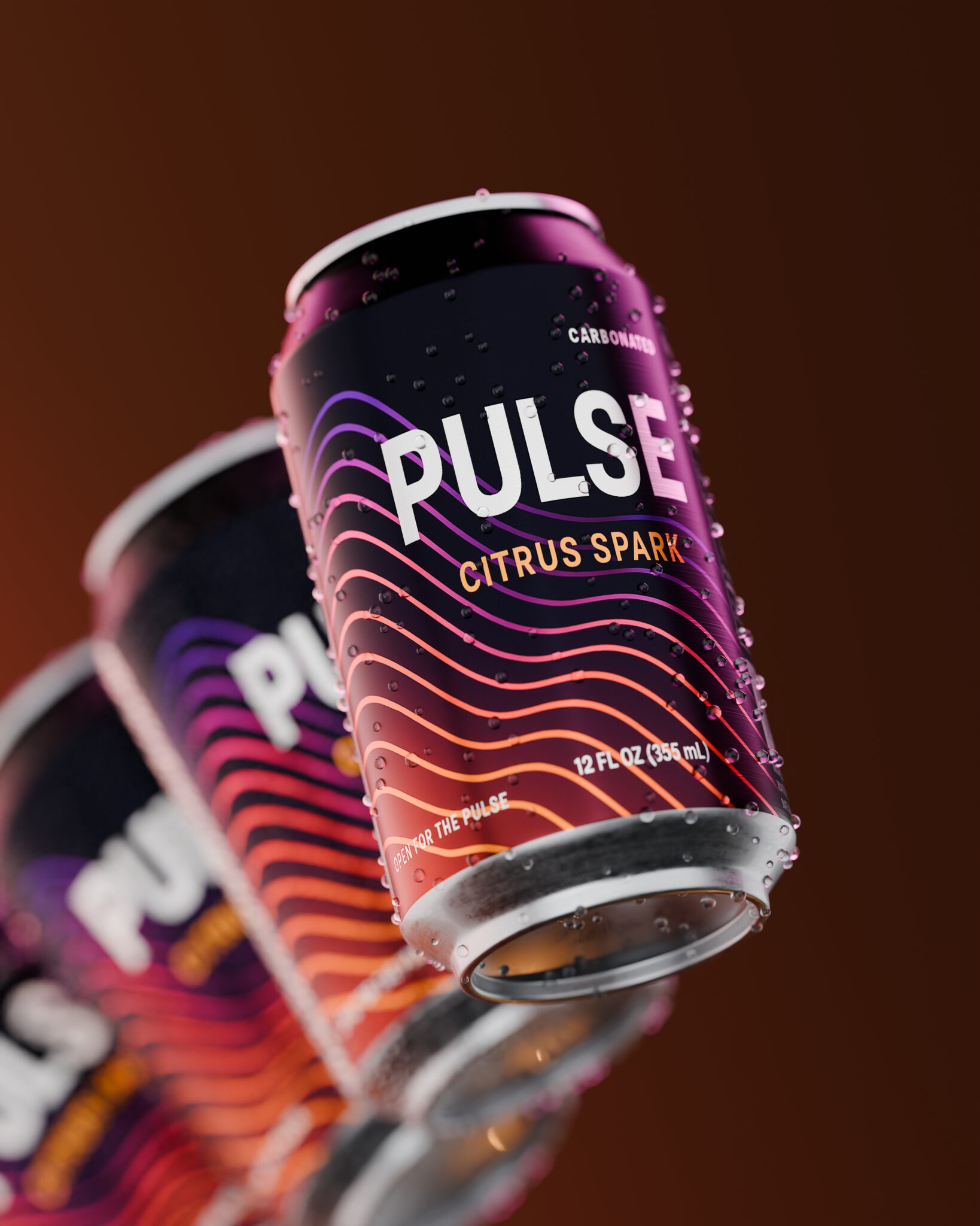 Pulse soda can